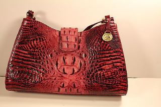 Brahmin Leather Rose Handbag
