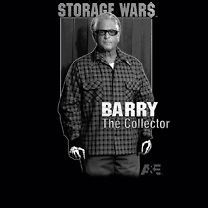 Licensed Storage Wars TV Show Barry the Collector Tee Shirt Adult S