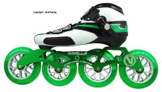 Vanilla Green Machine Inline Speed Skates    Size 5   13