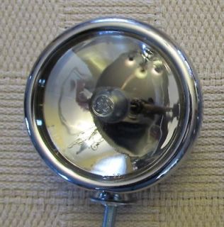 Vintage Antique Mahogany Wooden Speedboat SpotLight 6v