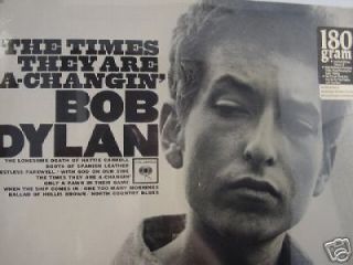 BOB DYLAN Times A Changin LIMITED 180 GRAM COLUMBIA RECORDS STEREO