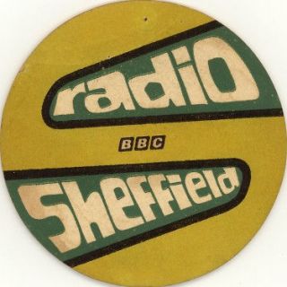 Vintage Coaster Radio Sheffield, BBC