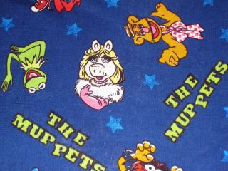The Muppets in cotton body pillow case or two standard pillow cases