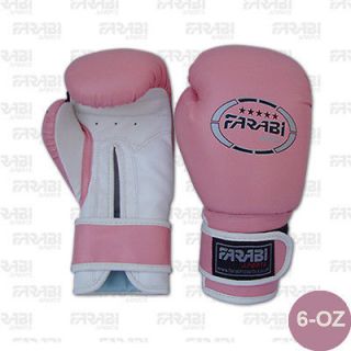 6oz Kids Boxing Gloves Junior Mitts mma Synthetic Leather Sparring