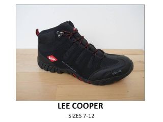 LEE COOPER SAFETY WORK STEEL MIDSOLE & TOECAPS MENS TRAINERS SHOES