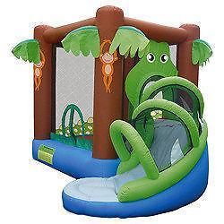 NEW Airflow Jungle Bouncy Castle Kids Outdoor Exercise Fun Party Toy