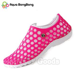 Aqua Bong Bong] NEW Sports Light Aqua Water Jelly Shoes for Women (H