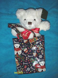 2012 7 Bear in Chester Decorated PVC Bag BNWT £17 White Teddy