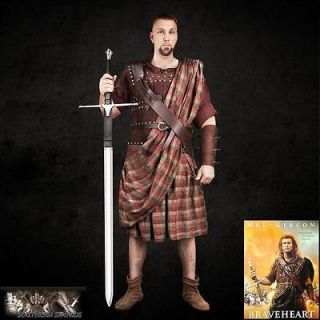 Newly listed William Wallace Kilt & Belt Set Braveheart Prefect For Re