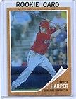 BRYCE HARPER RC 2011 TOPPS HERITAGE MINOR LEAGUE BLUE TINT 106/620 16