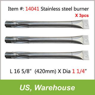 Brinkmann BBQ Gas Grill Stainless Steel Tube Burner MCM 14041 3pack