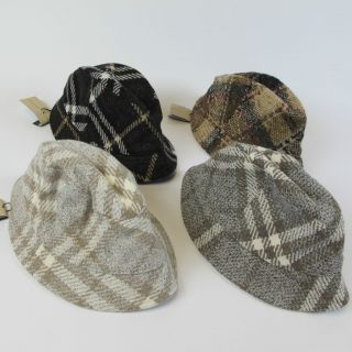 NEW BURBERRY Womens Wool Bucket Cap Hat   Retail £125