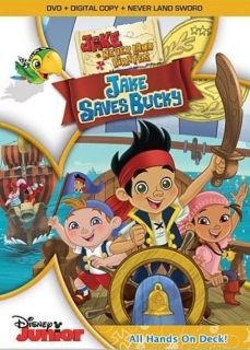 THE NEVER LAND PIRATES JAKE SAVES BUCKY NEW SEALED R4 DVD ANIMATION