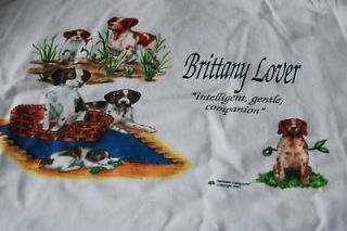 Brittany Dogs Dog Lover T Tee Shirt Clothes Apparel New