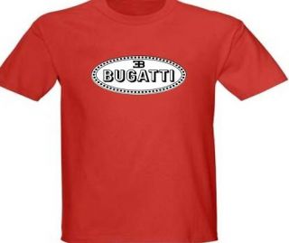 Bugatti T shirt Italian Sports Car