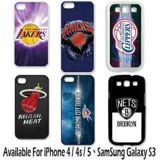 NBA Basketball Fans IPhone 5 4 4S Samsung Galaxy S 3 III Hard Back