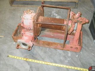Braden Winch, Mechanical/PTO Driven, Used, 10 Wide Spool