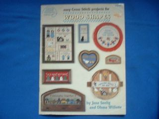 Easy Cross Stitch Projects for Wood Shapes Craft Book (1987)