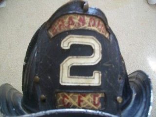 Cairns fire helmet Brandywine Fire Company, Coatesville, PA.