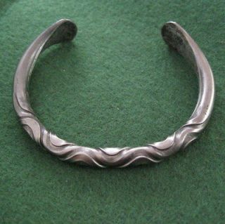 Newly listed Iron Bracelet Celtic torc IRON AGE Warrior Blacksmith