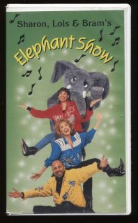 Sharon, Lois and Brams Elephant Show VHS Video Tape V3 Volume Vol 3