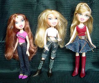 Lot of 3 2001 BRATZ Ready for a Girls Night Out