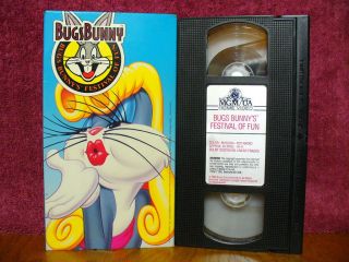 Bugs Bunnys Festival of Fun VHS CHILDREN CARTOONS ANIMATED LOONY