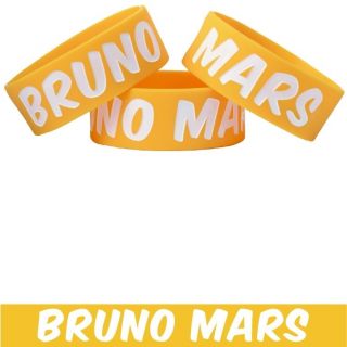 Bruno Mars Wristband Bracelet In Stock Merchandise for Fans Brand New