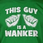 This Guy Is A Wanker Funny Brit British English Gifts for Dad Tee
