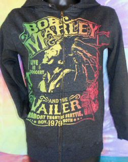 Bob Marley And The Wailers Blacks Hoodie Sweater Mens