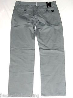 LIFTED RESEARCH GROUP Pants New $74 Gray True Straight Fit