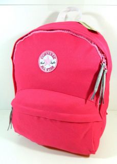 New Converse Girl 14 Mini Backpack Schoolbag, Bright Rose MSRP $30