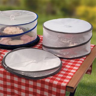 Insulated Outdoor Tabletop Set Of 2 Pop Up Food Covers Bug Picnic Tent