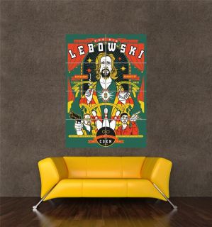 THE BIG LEBOWSKI THE DUDE BOWLING GIANT POSTER PRINT PICTURE KB869