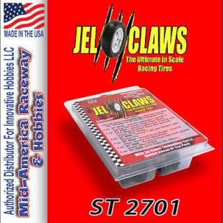 ST2701   HO 1/64 Jel Claws Vintage/Modern Mini Economy Slot Car Tire