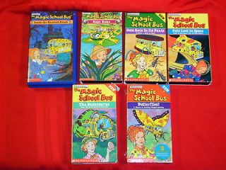 MAGIC SCHOOL BUS VIDEOS   VHS   INSIDE THE HAUNTED HOUSE, THE