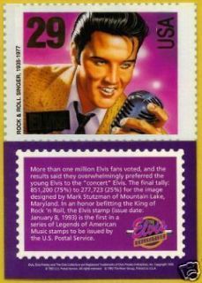 ELVIS PRESLEY THE COLLECTION (River Group/1992) RARE US POSTAGE