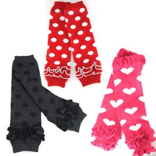 3Pairs of the legging leg warmer Socks Toddler Baby little girl Boy