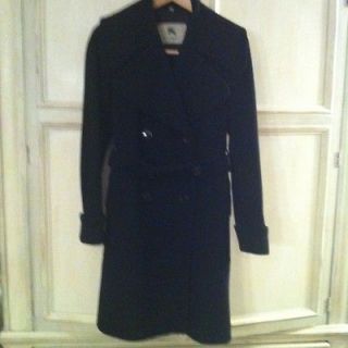 Burberry London Beautiful Double Breasted Wool & Cashmere Coat, US 6