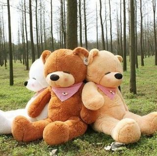 HOT 39.5 Giant Big plush teddy Sleepy bear Dark Brown 100CM Gift