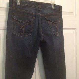 Calvin Klein~Ladies Size 12 Denium Capris~great Condition