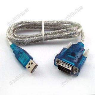 New USB to RS232 COM Port Serial PDA 9Pin DB9 Cable Adapter