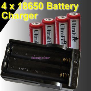 18650 3.7v 3000mAh Protected Rechargeable Battery WITH CHARGER