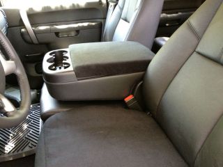 Auto Seat Covers for Bucket Seats (Bottoms Only)&Console Cover (C2) Bk