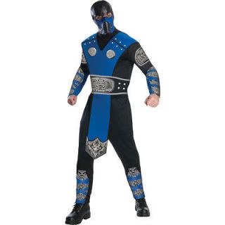 Mortal Kombat Sub Zero Adult Costume