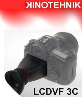 LCDVF 3C Viewfinder for Canon EOS 5D Mark III and 1D X DSLR Cameras
