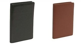 Budd Leather Mens Cowhide Leather Credit Card Holder/Card Case