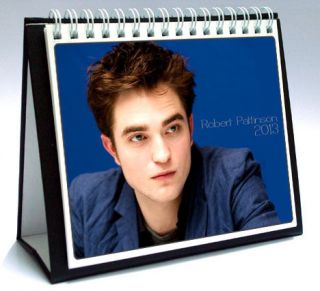 ROBERT PATTINSON 2013 Desktop Holiday Calendar TWILIGHT Edward Cullen