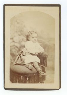 Young Child w/ Curly Hair   Detroit, Michigan   C.W. Campbell