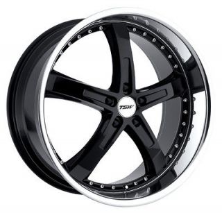 17x8 TSW Jarama Black Wheel/Rim(s) 5x114.3 5 114.3 5x4.5 17 8